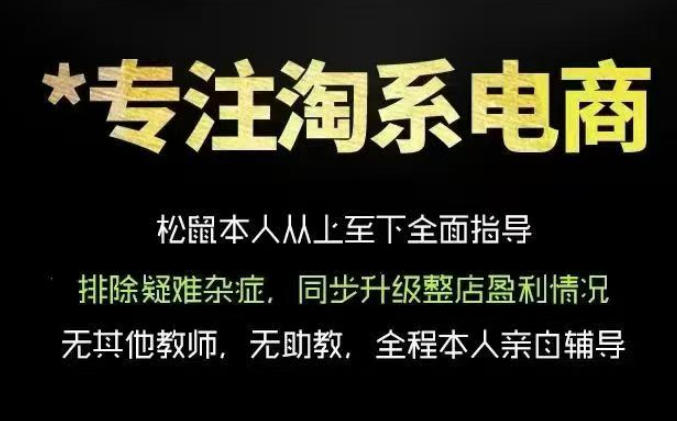 松鼠会电商VIP课程,从基础布局到高阶优化,助你掌握淘宝运营逻辑,提升店铺流量与转化(更新0815 松鼠会电商VIP课程,从基础布局到高阶优化,助你掌握淘宝运营逻辑,提升店铺流量与转化(更新0815