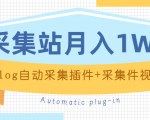 个人博客采集站月入1W+EMLOG自动采集插件+采集件视频教程