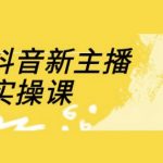 抖音新主播实操课，直播间流量运营线上实操课(18节)