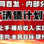 全网首发，内部分享，持续管道收益，真正可发展的事业，自己做老板