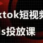 “Ads视频投放课，tiktok短视频广告投放课