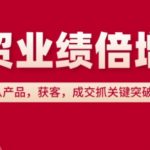 “外贸业绩倍增课，从产品，获客，成交抓关键突破
