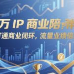 百万IP商业陪跑，打通商业闭环，流量业绩倍增