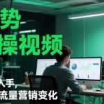 AI趋势与实操视频，从趋势解读入手，剖析AI时代流量营销变化
