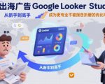 出海广告Google Looker Studio从新手到高手，成为更专业不被报告折磨的优化师