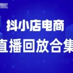 短视频电商：抖小店变现从0到盈利过直播回放