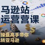 亚马逊站内运营课：资深操盘高手带你玩转亚马逊