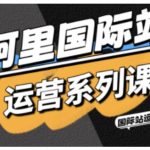 阿里国际站运营系列课，涵盖精准引流、直通车与全站推实战SOP，搭配AI效率工具包与高阶增长玩法（更新）