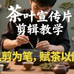 茶叶宣传片剪辑教学，以剪为笔，赋茶以韵，新手也能拍出高级感