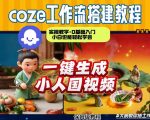 Coze工作流AI一键生成爆款“小人国”视频，0基础0剪辑，1分钟一键生成视频！全自动剪辑，解放双手，效率暴增