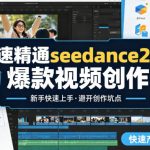 快速精通seedance2.0爆款视频创作，快速产出高清视频，避开大量创作坑点，新手也能快速上手