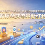全球IP嘉年华·香港站｜跨平台跨地域IP变现峰会，解锁全球流量新红利”